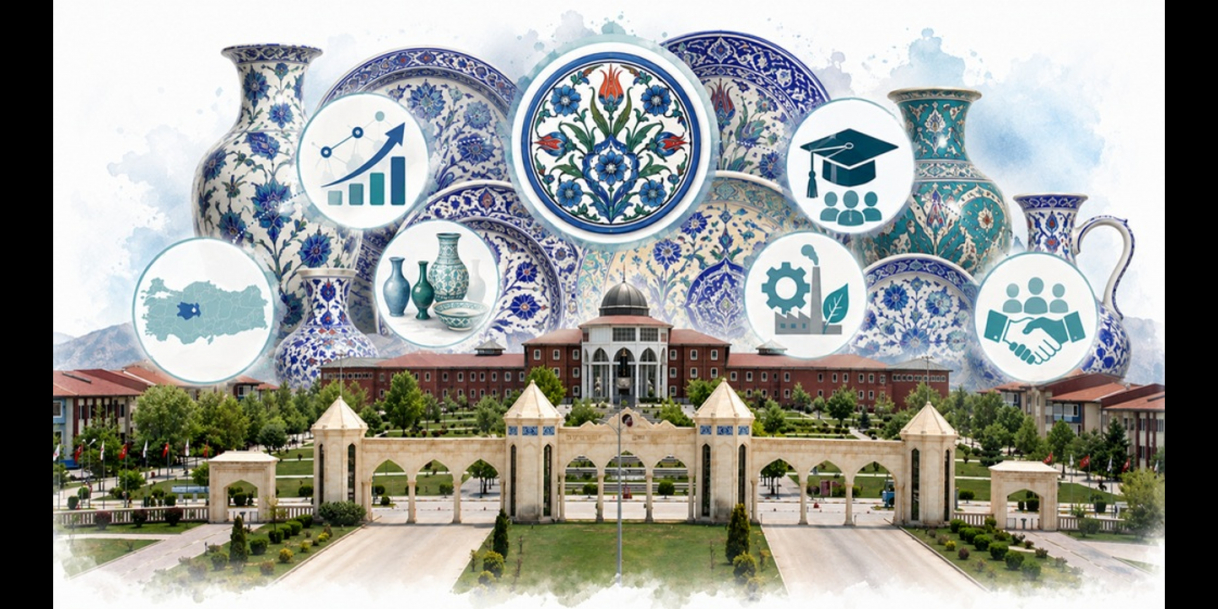 Kütahya Dumlupınar Üniversitesi “Çini-Seramik” alanında ihtisas üniversitesi oldu