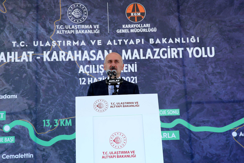 Ula t rma Ve Altyap Bakan Karaismailo lu Ahlat Karahasan Malazgirt 